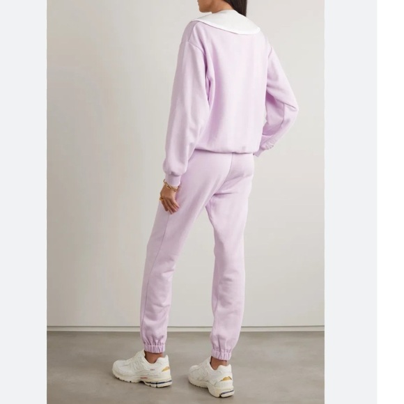 Sleeper Joggers Diana Athpleasure Cotton Jersey in Pink - Picture 2 of 8